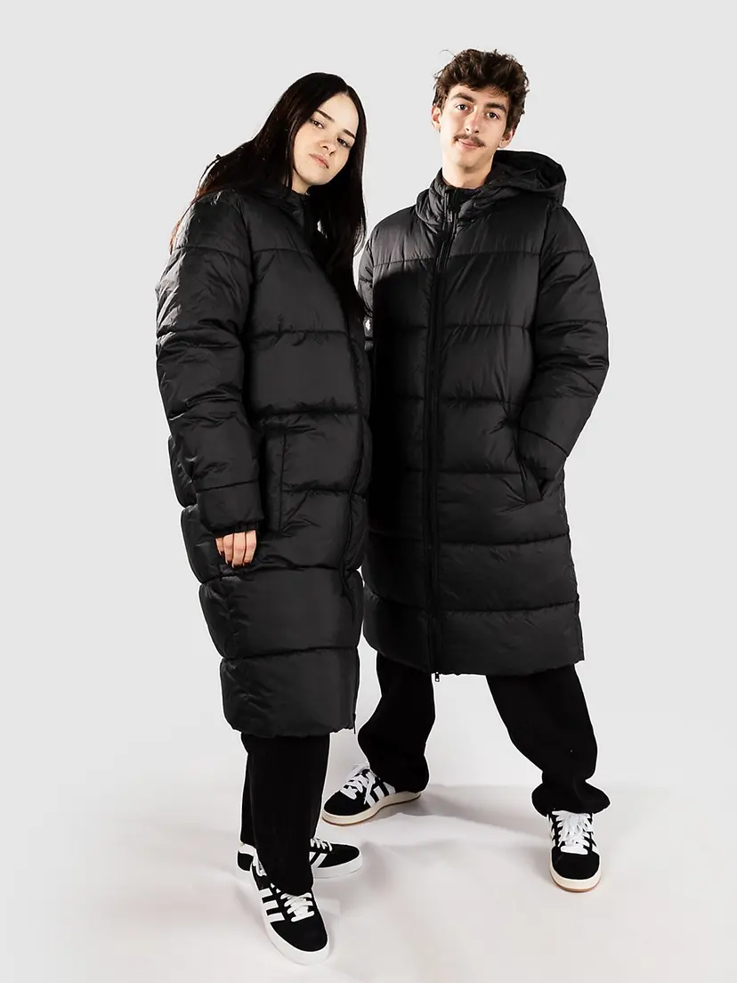 Urban Classics Urban Classics Long Puffer Kåpe svart