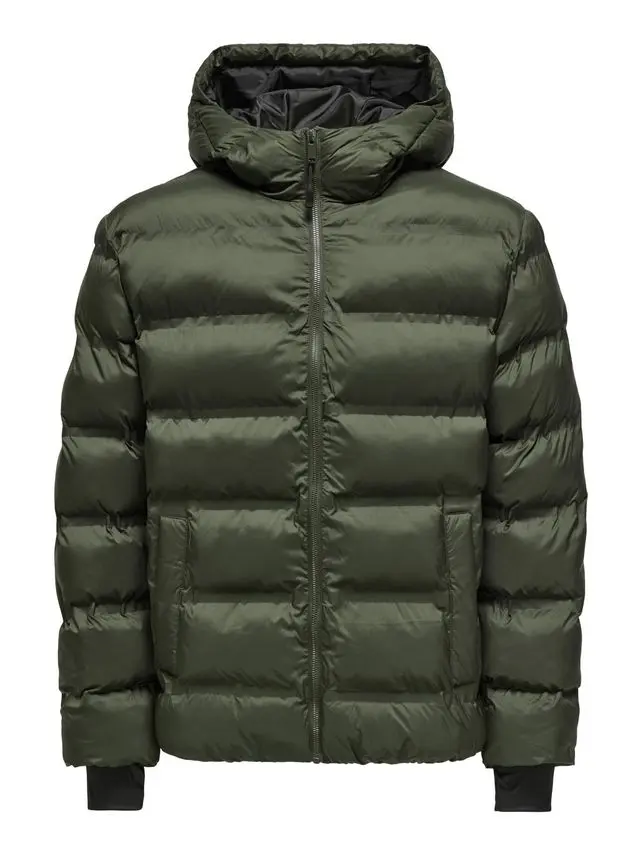 Only & Sons ONSUNION SEAMLES LIFE HOOD PUFFER J