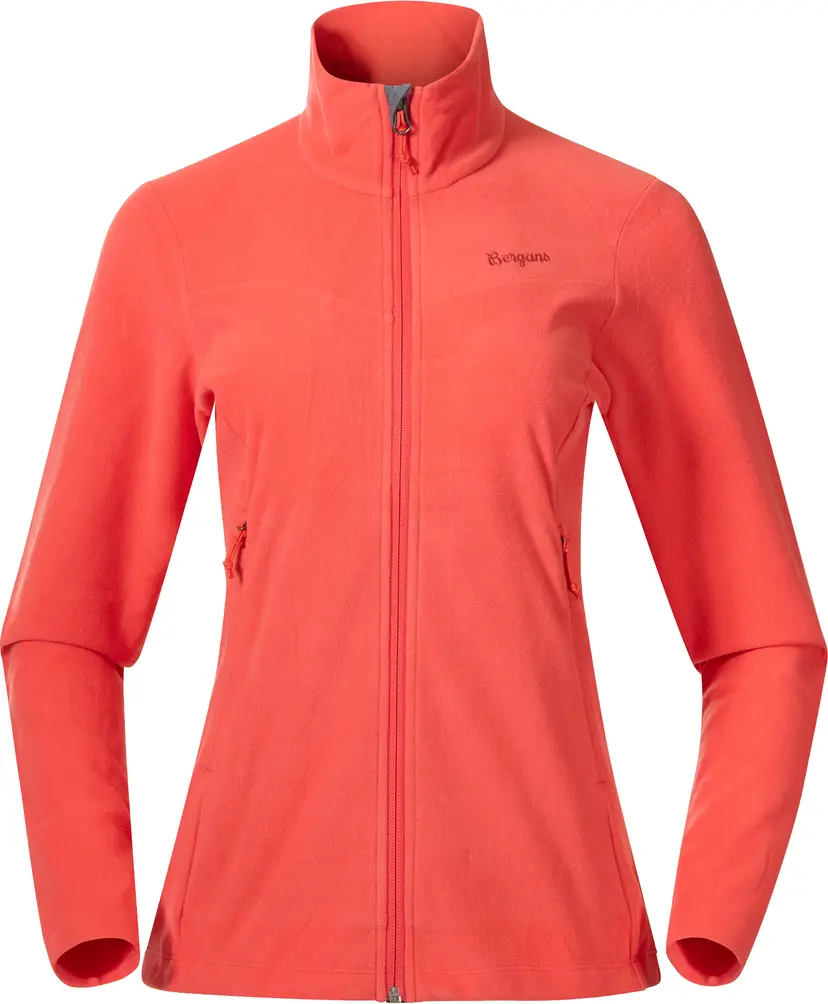 Bergans Bergans Women's Finnsnes Fleece Jacket Peachy Red