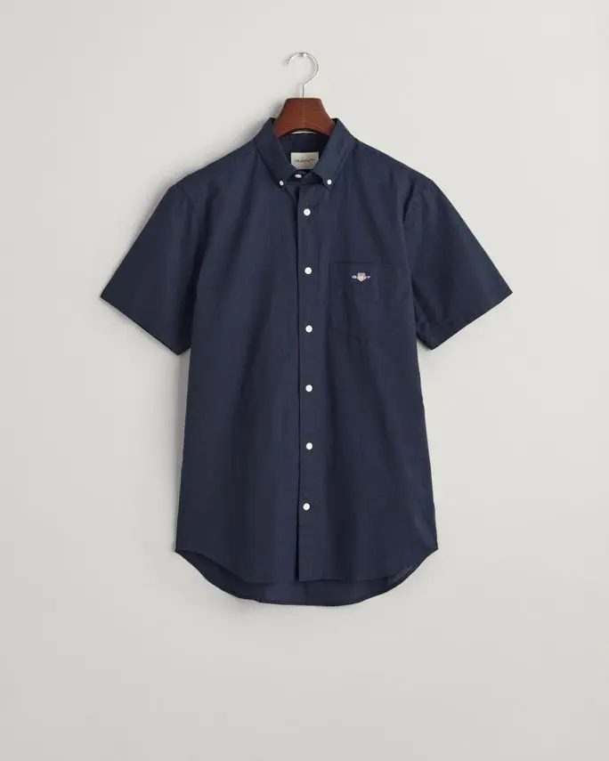 Gant REG COTTON LINEN SS SHIRT