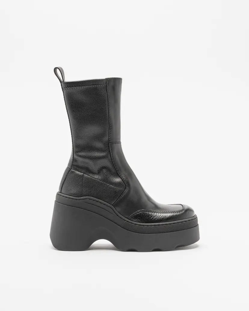 E8 by Miista E8 by Miista Deandra Black Wedge boots