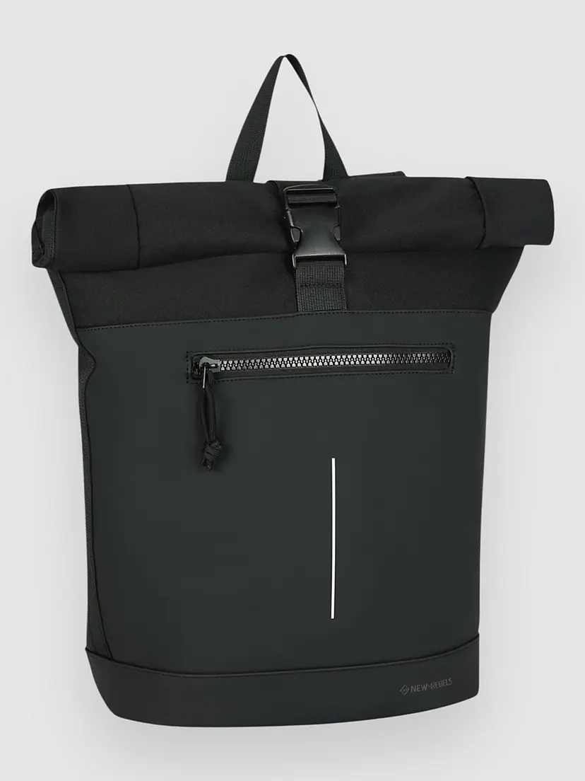 New Rebels New Rebels Bruce New York Rolltop 16L Ryggsekk svart