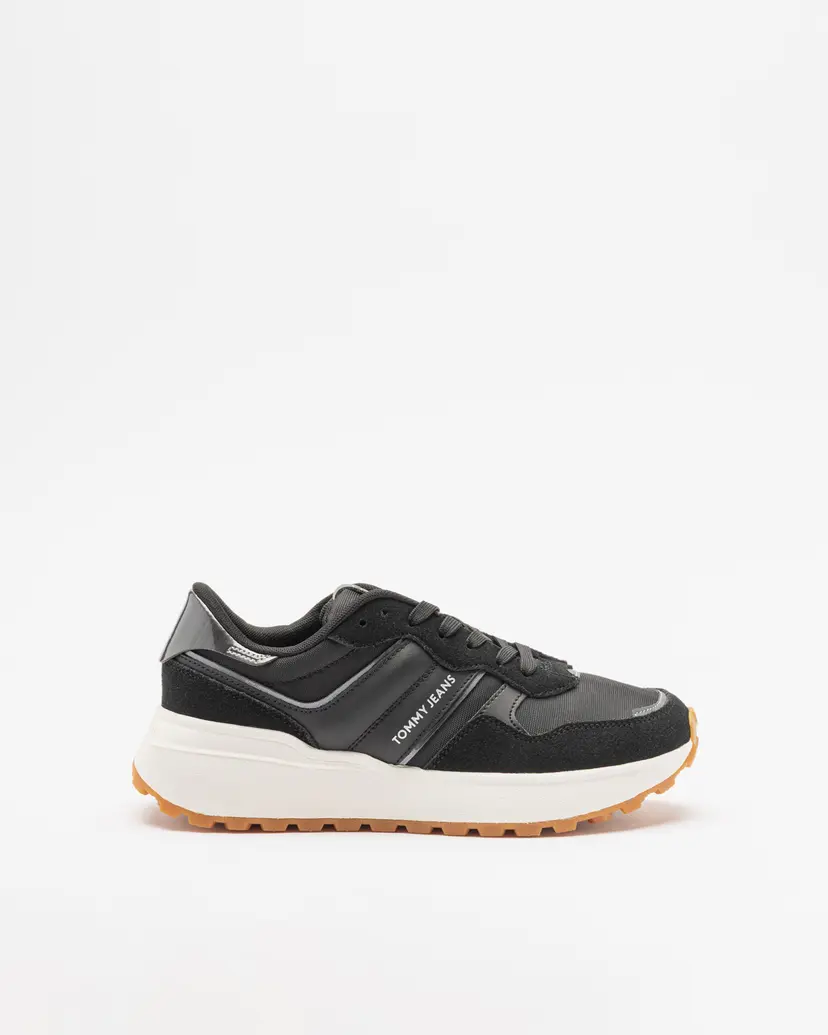 Tommy Hilfiger Jeans Tommy Hilfiger Jeans TJW Cleated Runner Black Sneakers