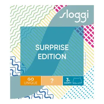 Sloggi Sloggi Truser 3P GO Unique Hipster Shorts Mixed bomull Large Dame