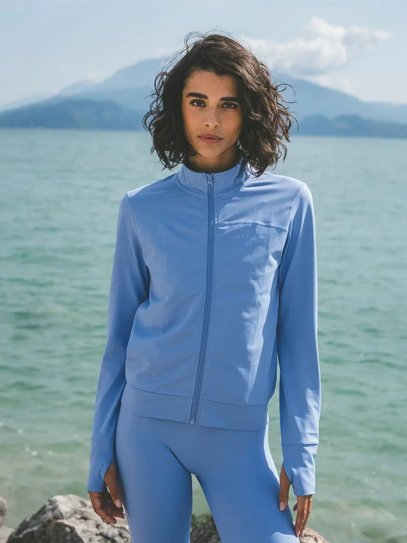 Balion Define Zip Jacket Azure Blue