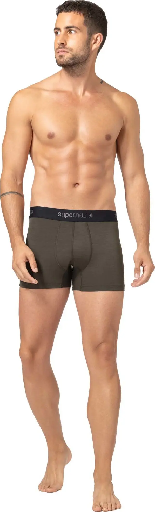 Super.Natural super.natural Men's Tundra175 Boxer Black Ink