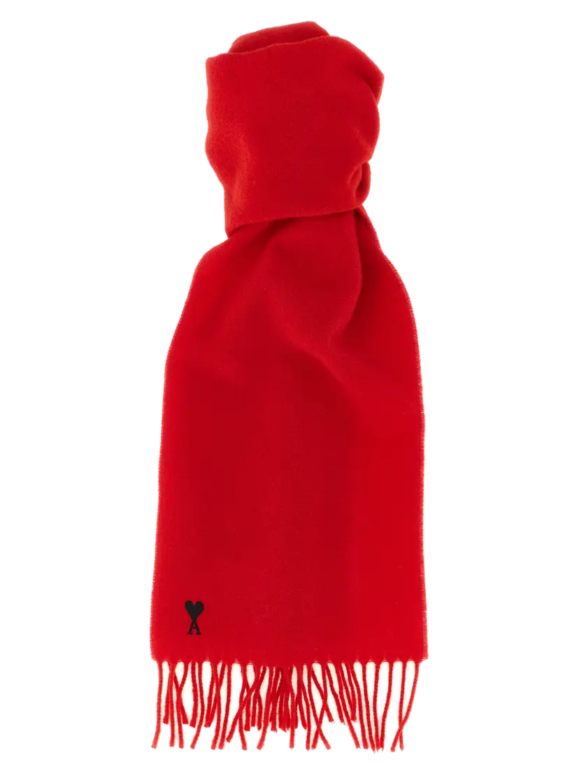 Ami Paris Ami Paris Skjerf – Rød