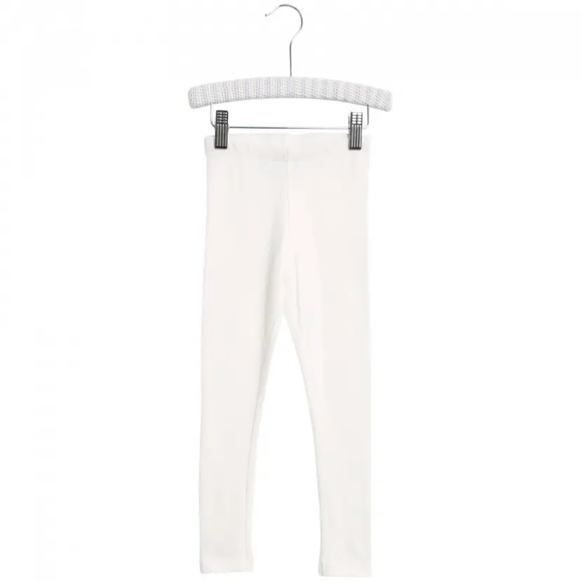 Wheat Hvit Wheat Rib Leggings (104 / 4 år)