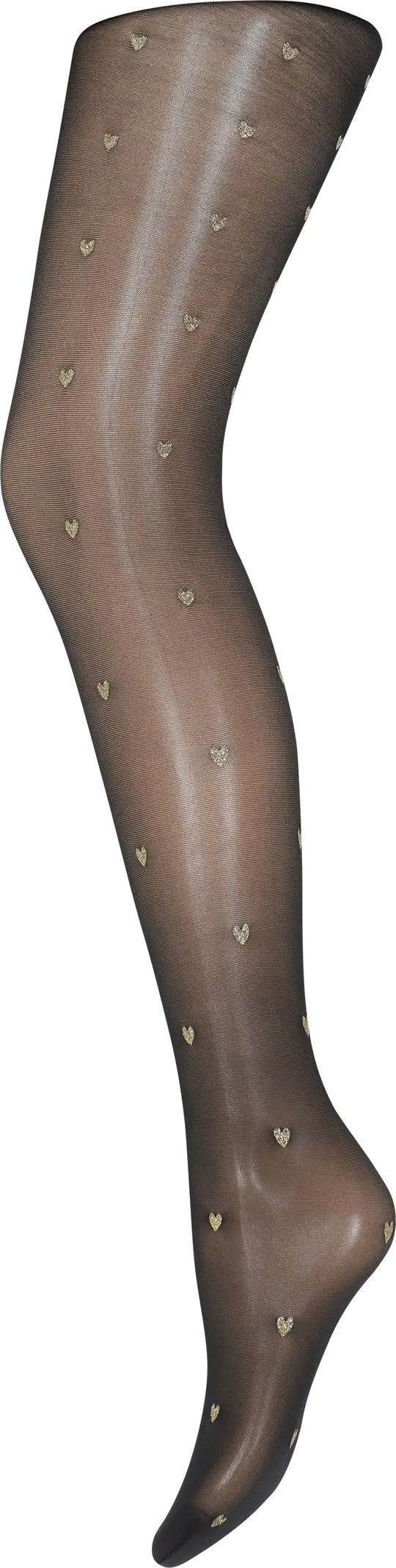 Hype The Detail Hype The Detail - Tight Heart Gold 40 Den - Black