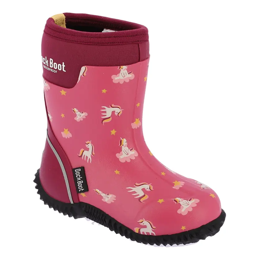 Dock Boot Dock Boot - Termostøvler Enhjørning Rosa