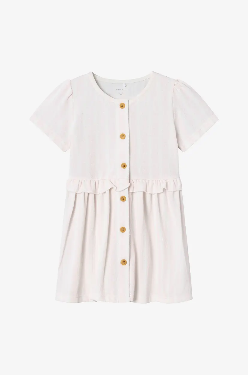 NAME IT Kjole nmfFrederikke SS Dress - Rosa