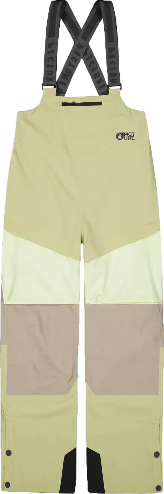 Picture Organic Clothing Picture Organic Clothing Women's Elwy Bib Pants Hemp Roebuck Lime Cream