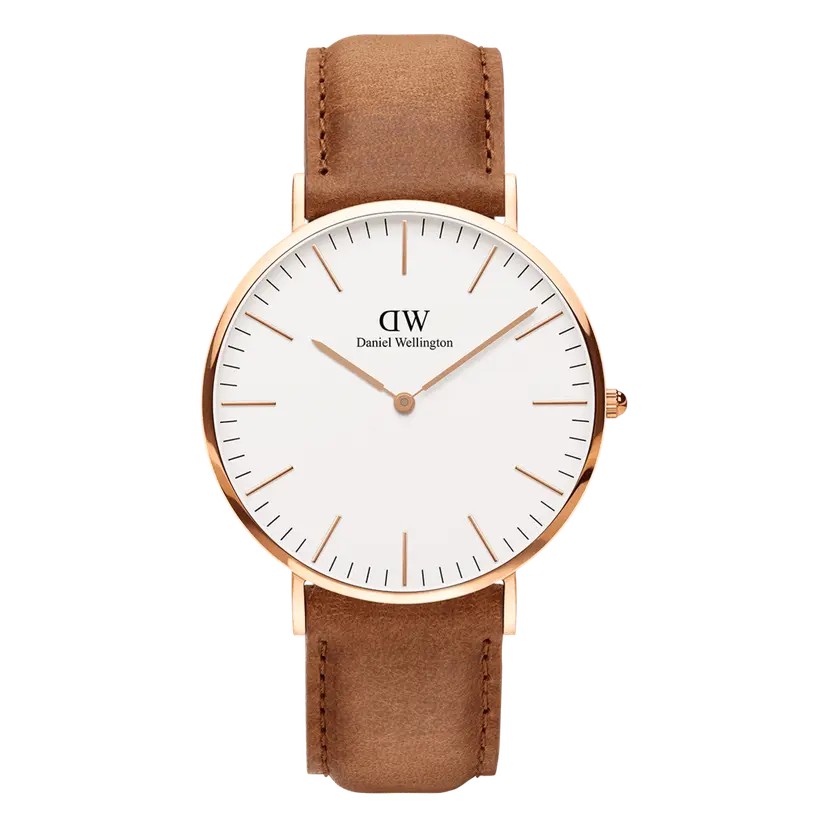 Daniel Wellington Rose Gold 36mm Watch Classic Durham | DW