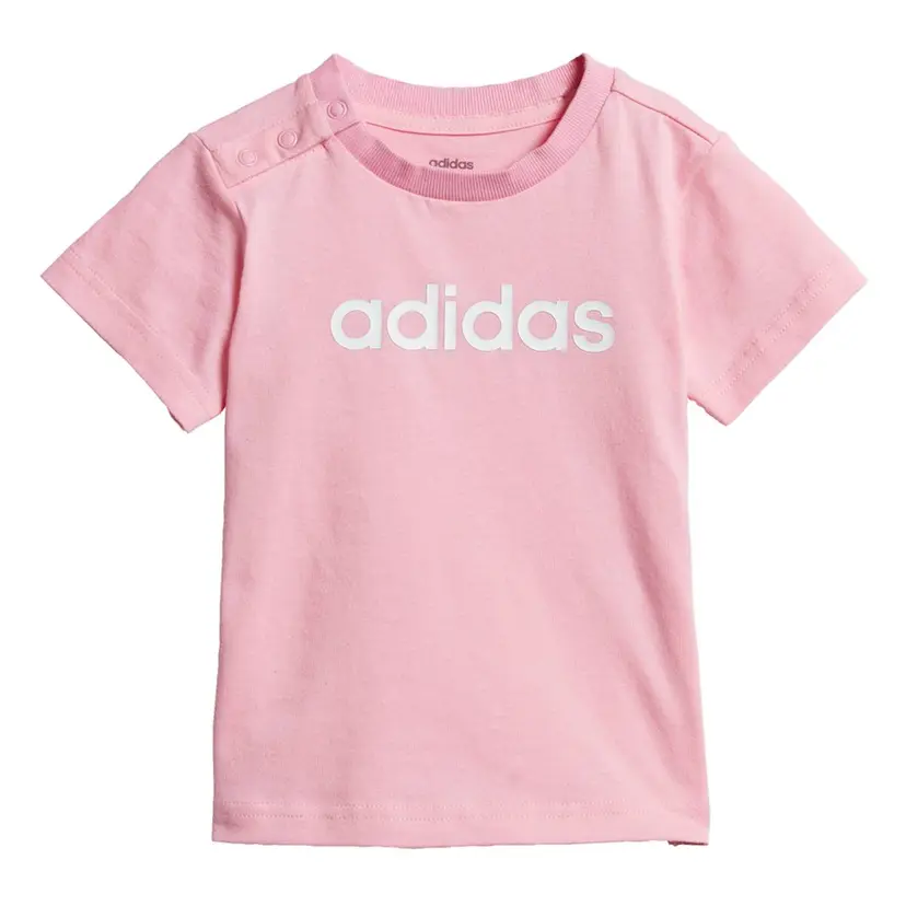 Adidas Rosa Adidas I Lin Tee Tskjorte (80 / 1 år)