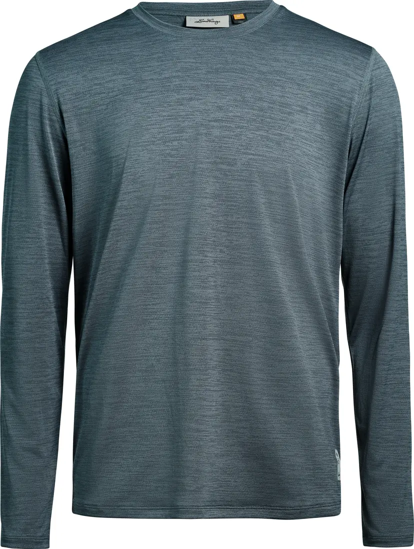 Lundhags Lundhags Men's Tived Long Sleeve T-shirt Dark Sky Blue