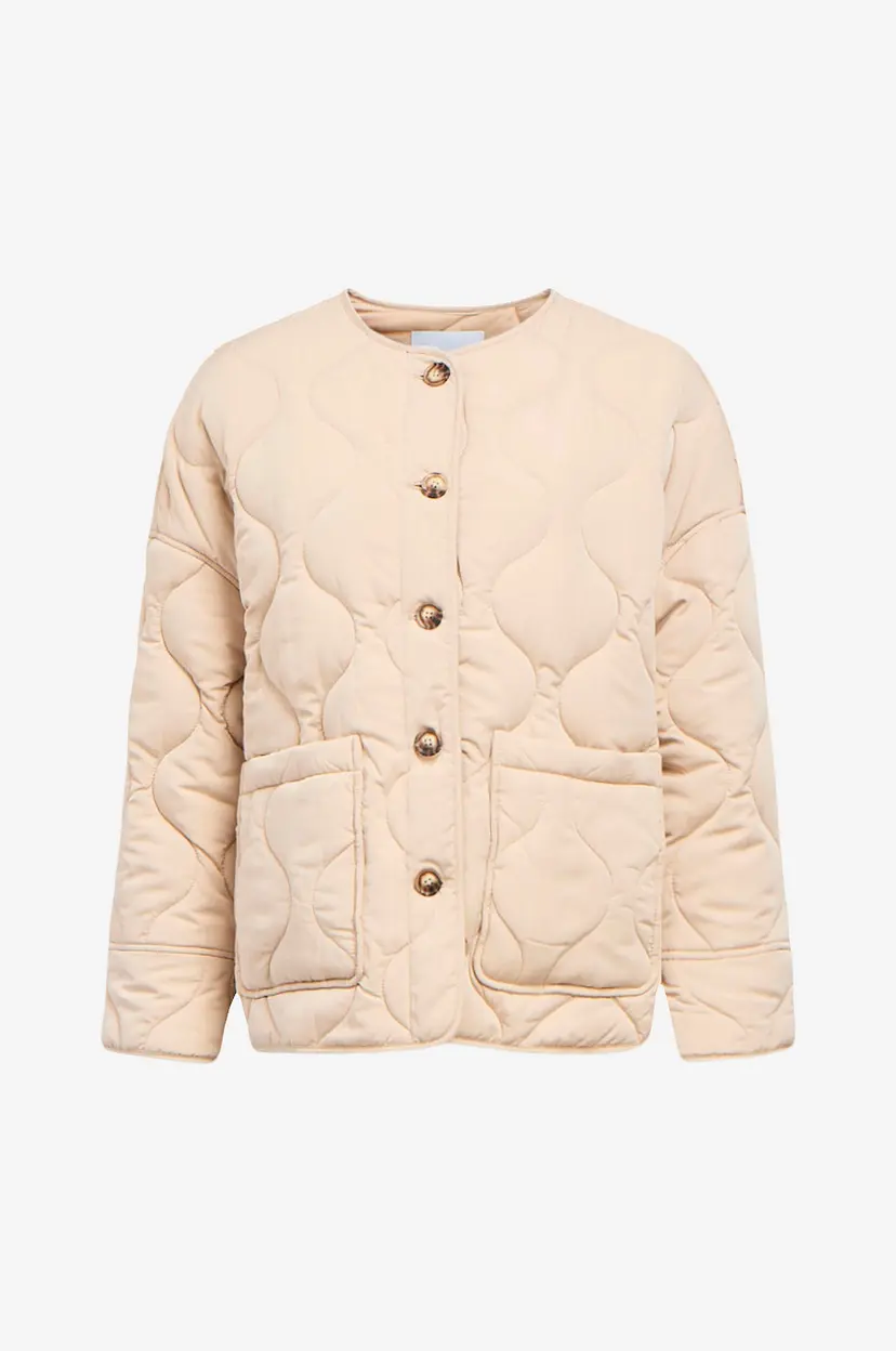 Object Collectors Item Jakke objAllie LS LO Quilted - Beige