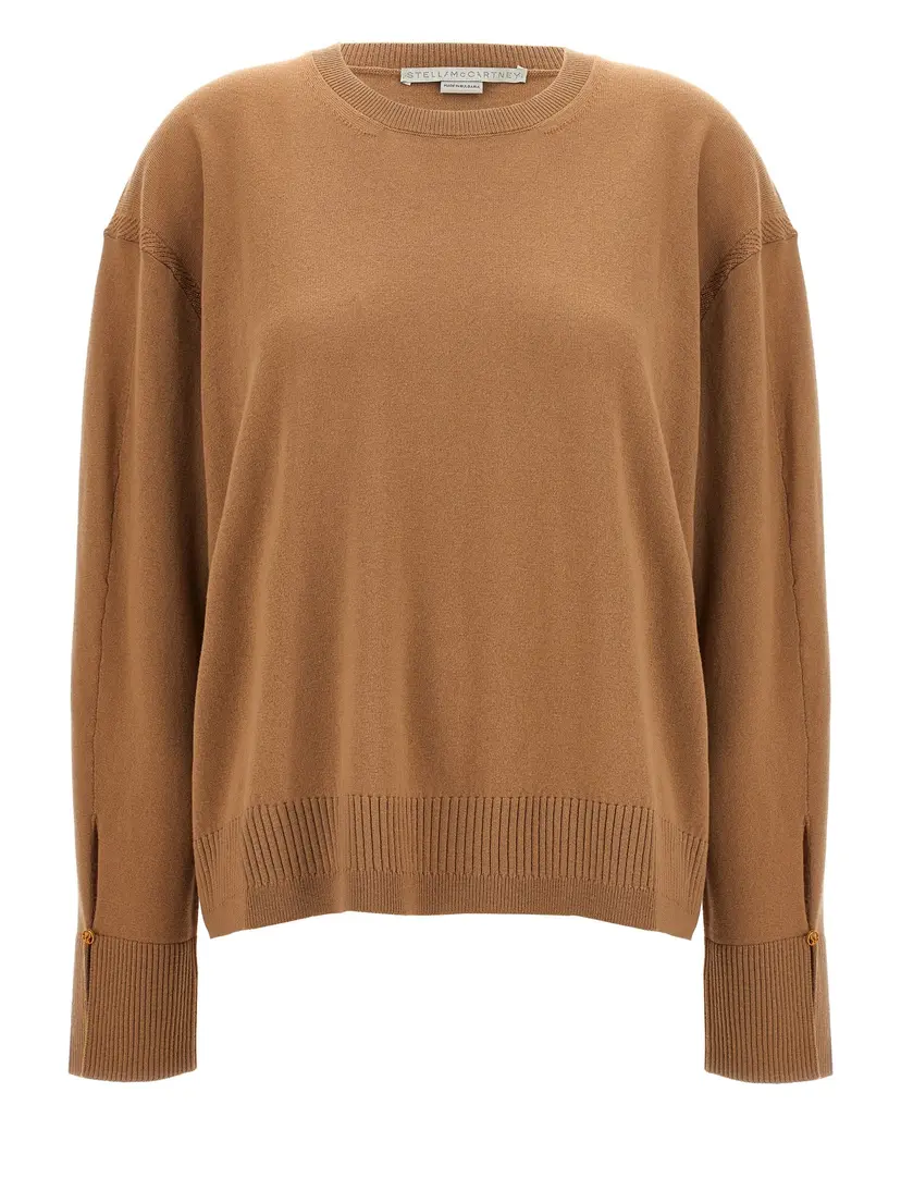 Stella McCartney Stella McCartney Strikkegensere – Beige