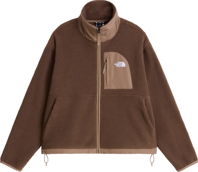 The North Face The North Face Women's Yumiori Off-Peak Full Zip Jacket Smokey Brown/Garnet