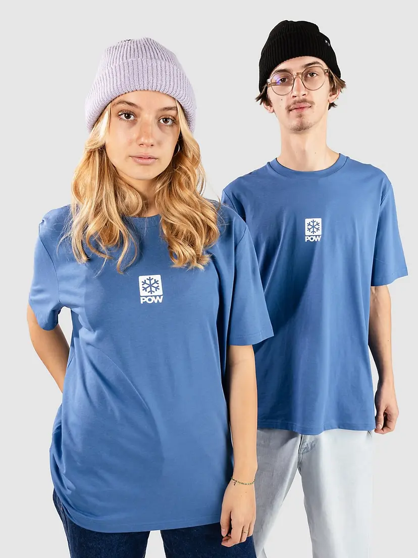 POW Protect Our Winters POW Protect Our Winters Mini Logo T-skjorte blå