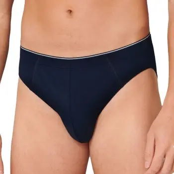Schiesser Schiesser 95-5 Organic Cotton Mini Brief Mørkblå økologisk bomull Herre