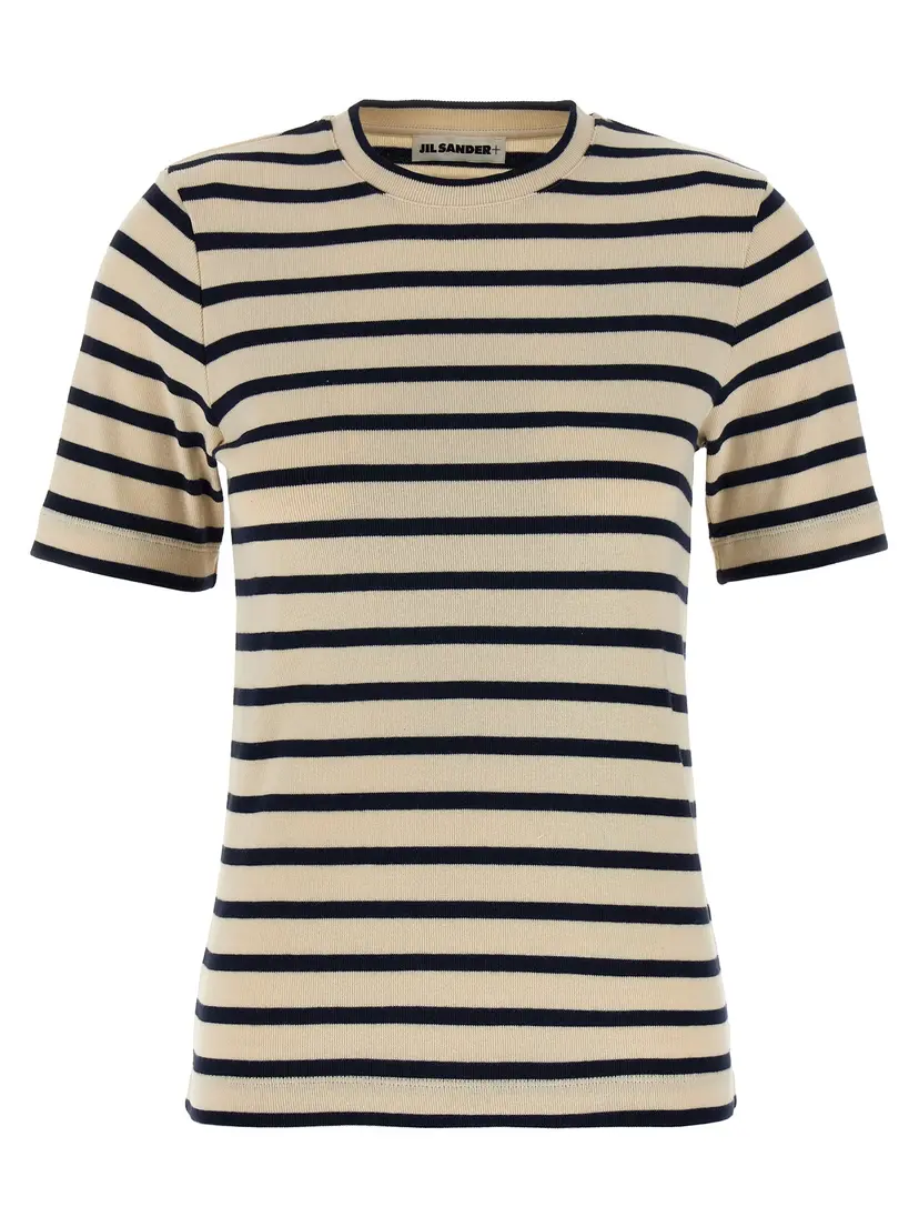 Jil Sander Jil Sander T-skjorter – Hvit