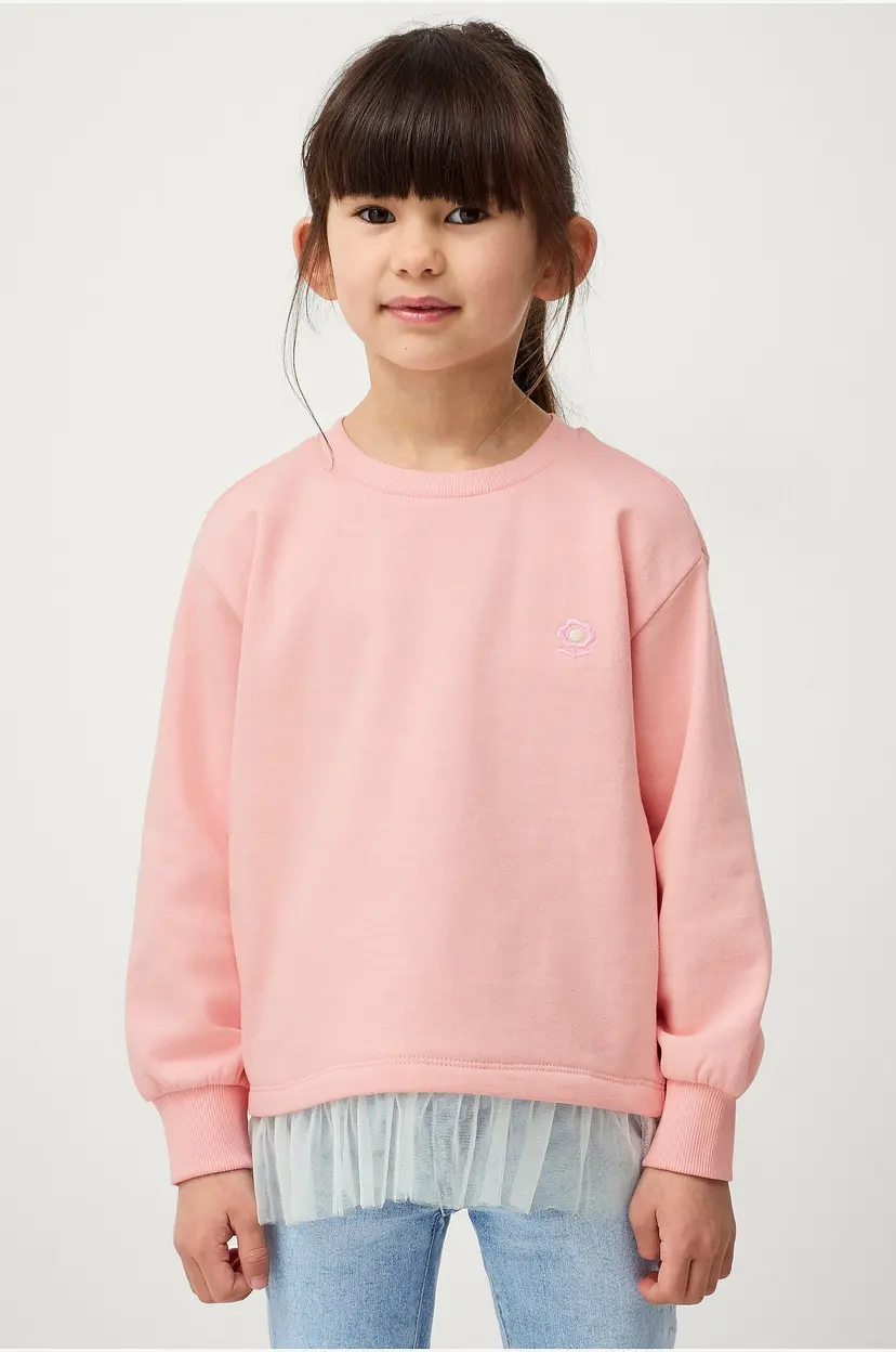 Ellos Collection Collegegenser Svea - Rosa