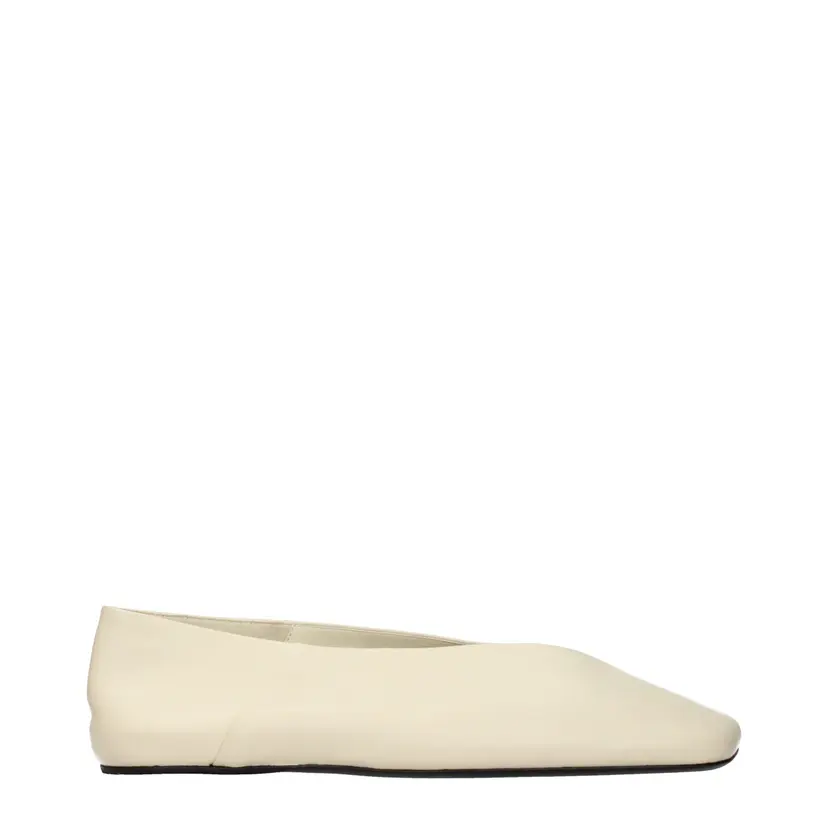 Jil Sander Jil Sander Ballerinasko – Beige