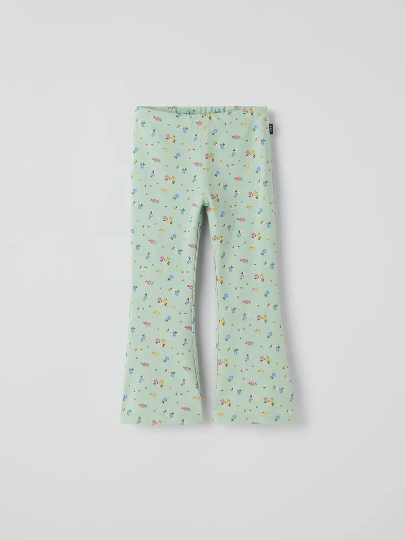 Polarn O. Pyret PLAY utsvingede leggings blomstrete