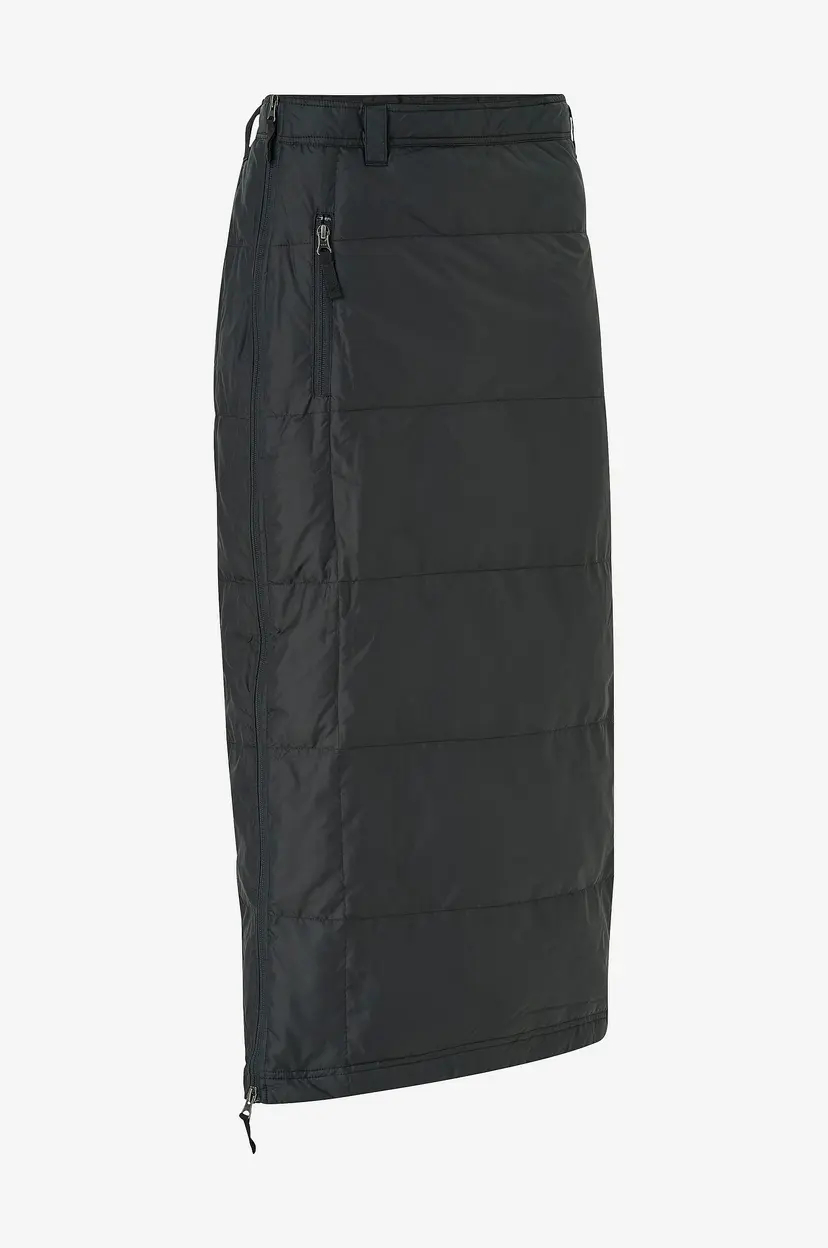 SKHOOP Overtrekksskjørt Alaska Long Down Skirt - Svart