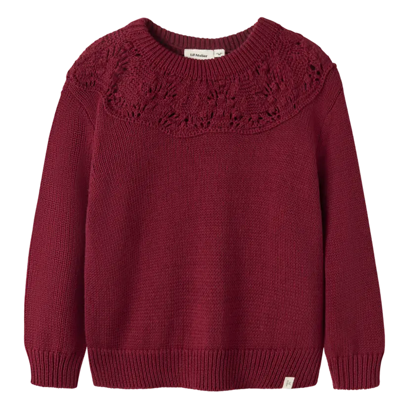Lil`Atelier Lil' Atelier - Genser Reva Biking Red