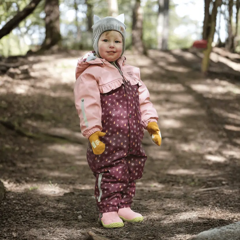 Kattnakken Kattnakken - Vinterregndress Baby Pytt Rosa Krystall
