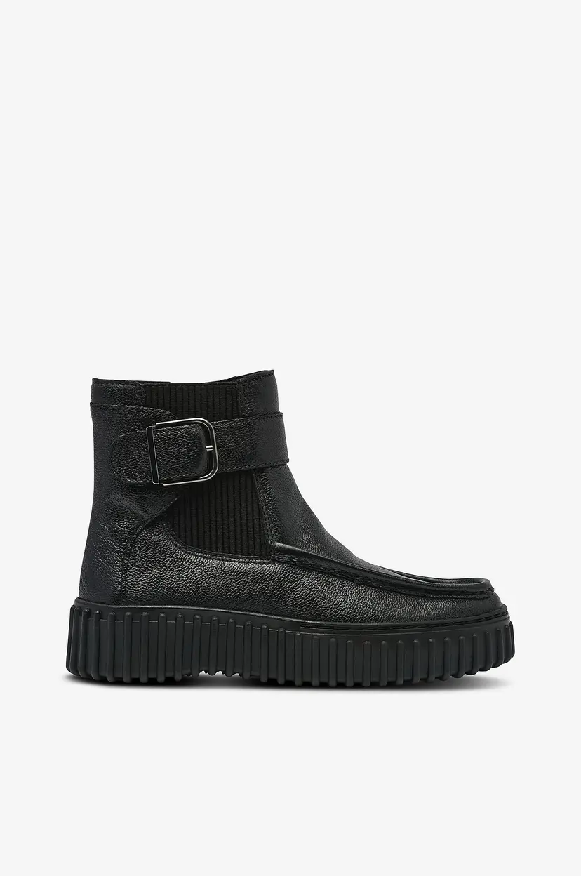 Clarks Boots Torhill Buckle D - Svart