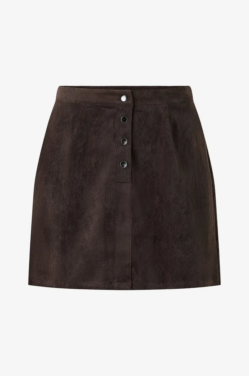Zizzi Skjørt Velena - Brun