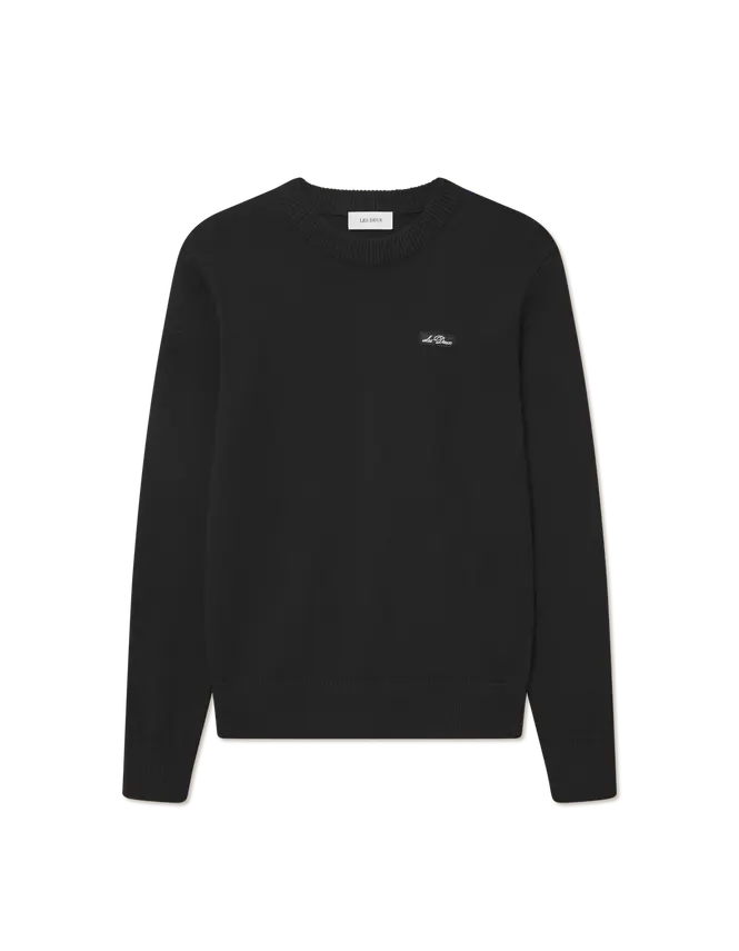 Les Deux Gary Patch Crewneck Knit