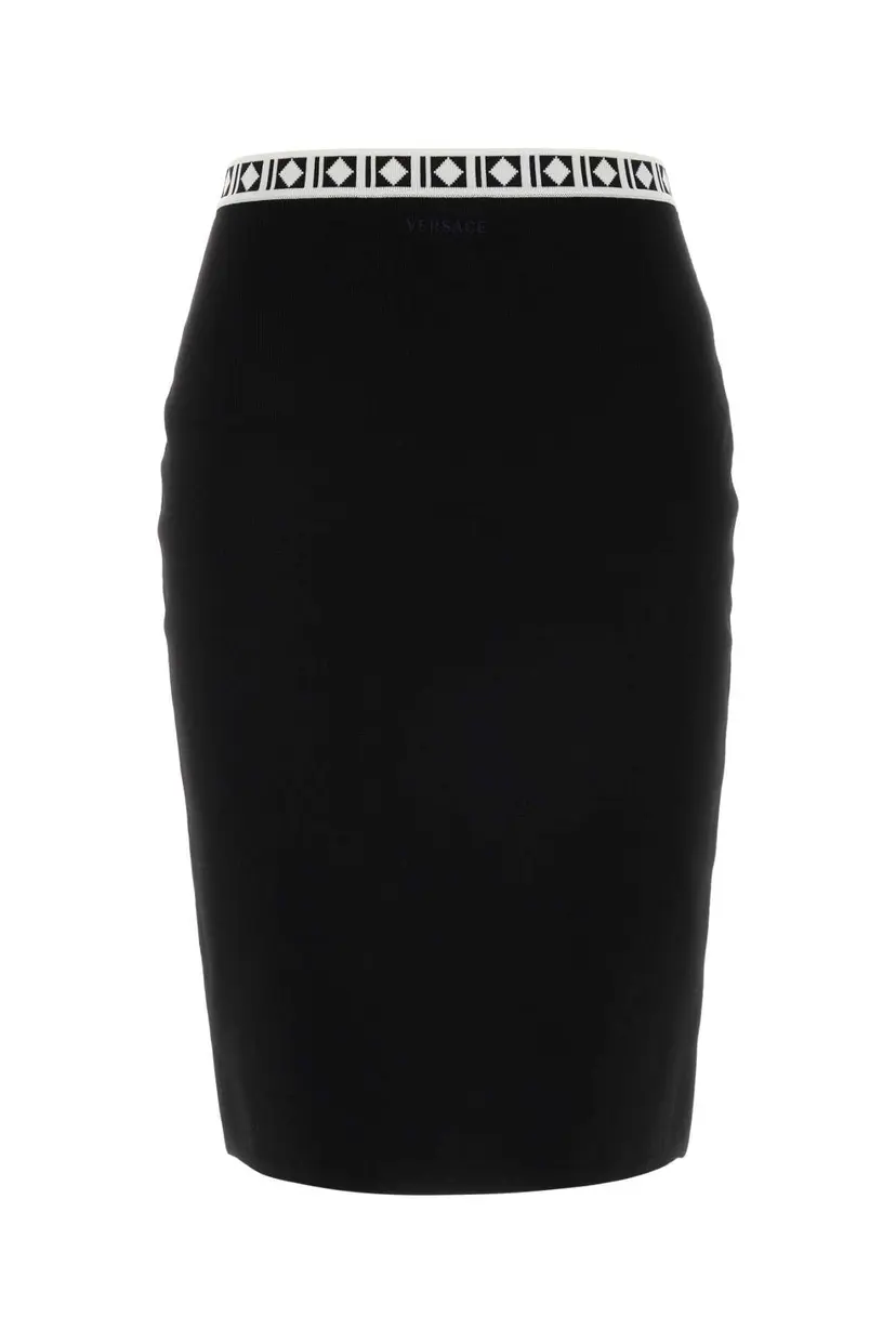 Versace Versace Miniskjørt – Svart