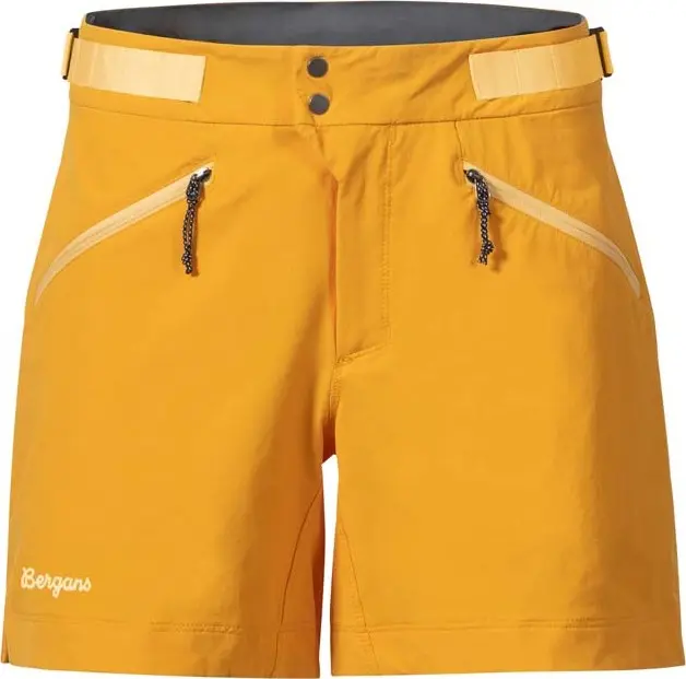Bergans Bergans Women's Tind Softshell Shorts  Marigold Yellow