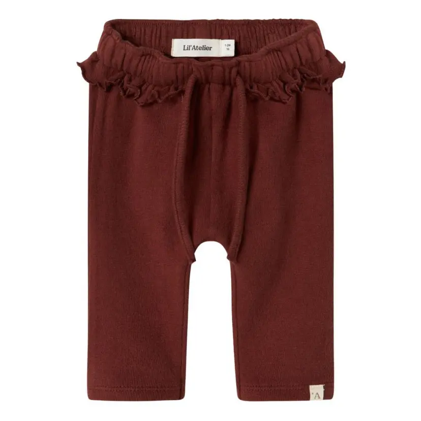 Lil`Atelier Lil'Atelier - Bukse Baby Thora Hot Chocolate