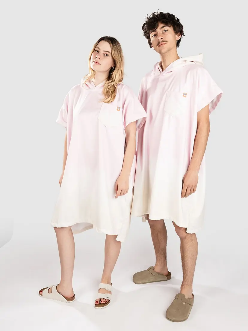 After After Gradient Poncho rosa