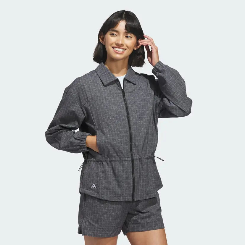 Adidas Ultimate365+ Peplum Grid Jakke