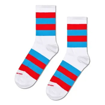 Happy Socks Happy socks Strømper 2P Stripe It Crew Sock Stripet Str 36/40