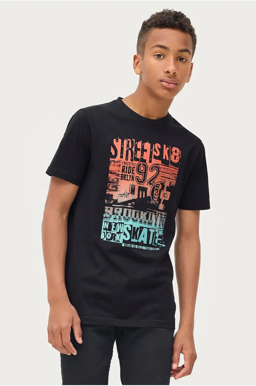 Ellos Collection T-skjorten Jonah - Svart