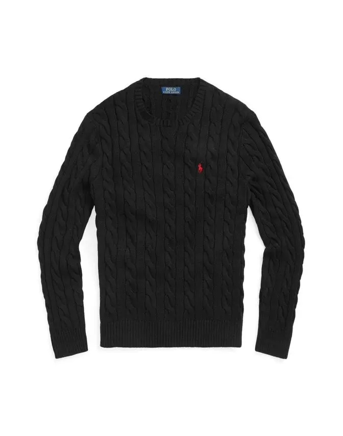 Ralph Lauren Cable-Knit Cotton Sweater