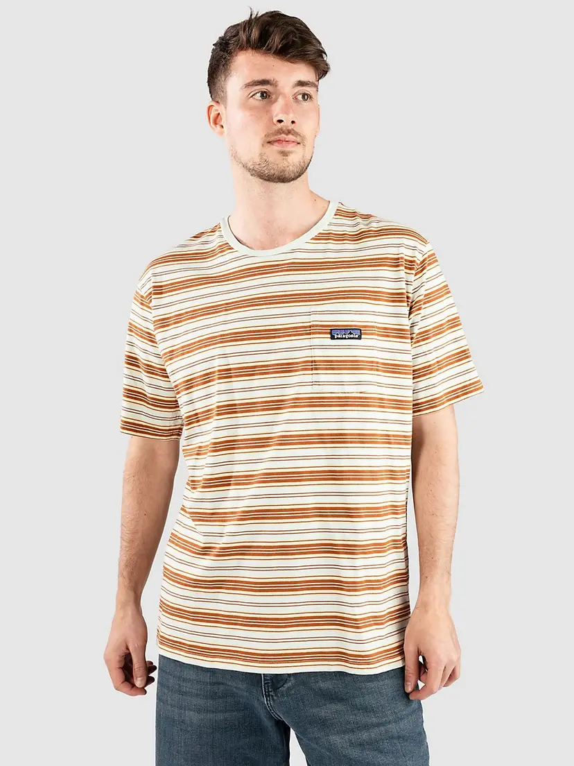 Patagonia Patagonia Daily Pocket T-skjorte grønn