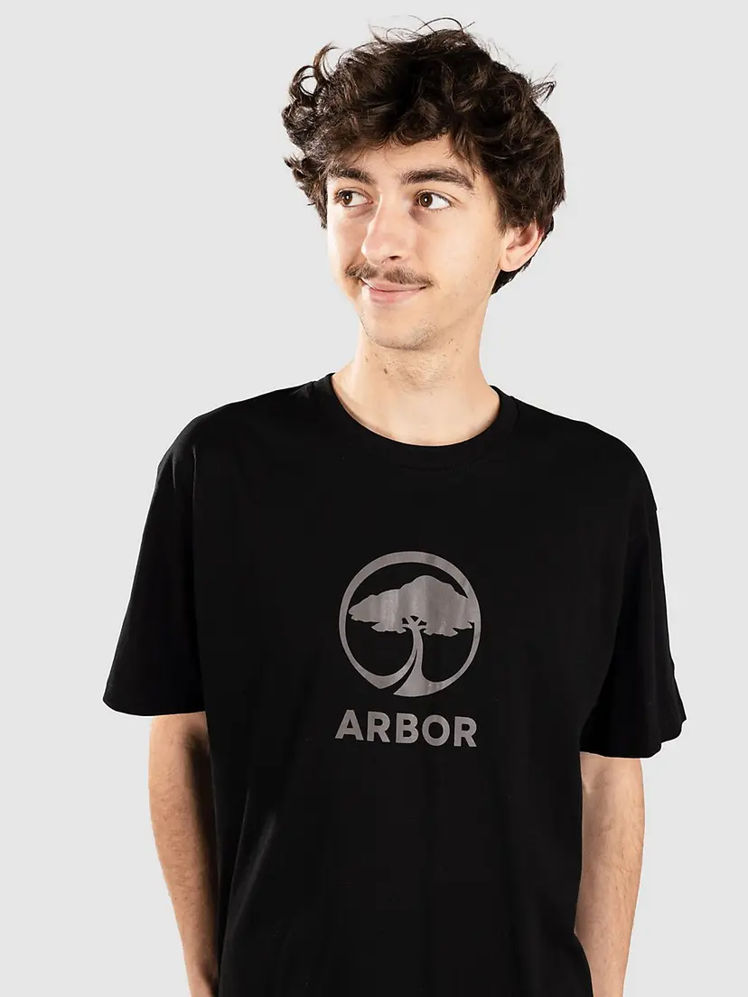 Arbor Arbor Landmark T-skjorte svart