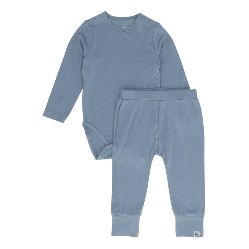 Gullkorn Gullkorn - 2-delt Sett Baby Vennen Dueblå