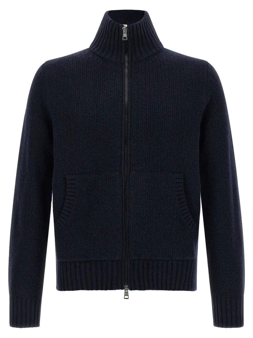 Moncler Moncler Cardigans – Blå