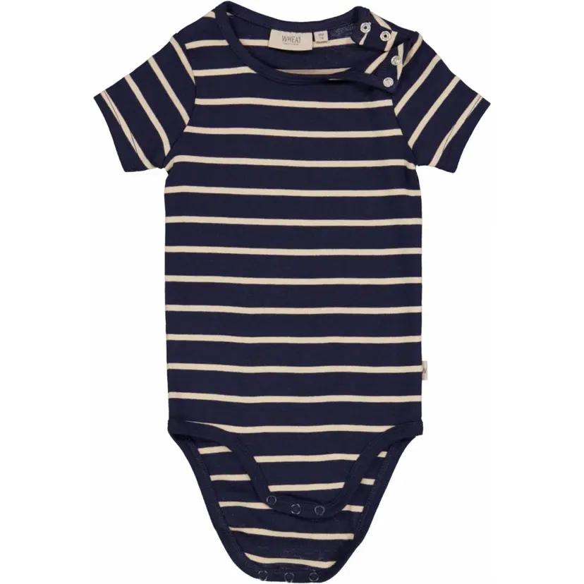 Wheat Blå Wheat Body SS (68 / 6 mnd)