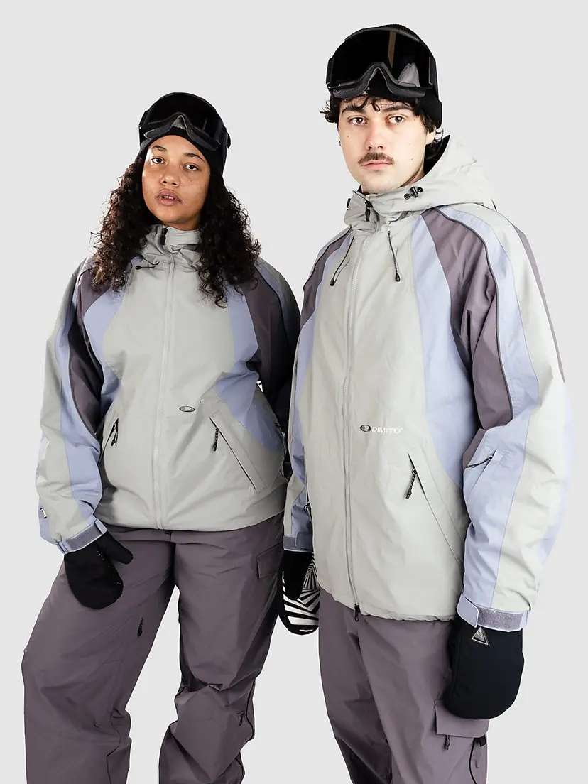 Dimito Dimito Wave Padded (Polartec) Jakke grå