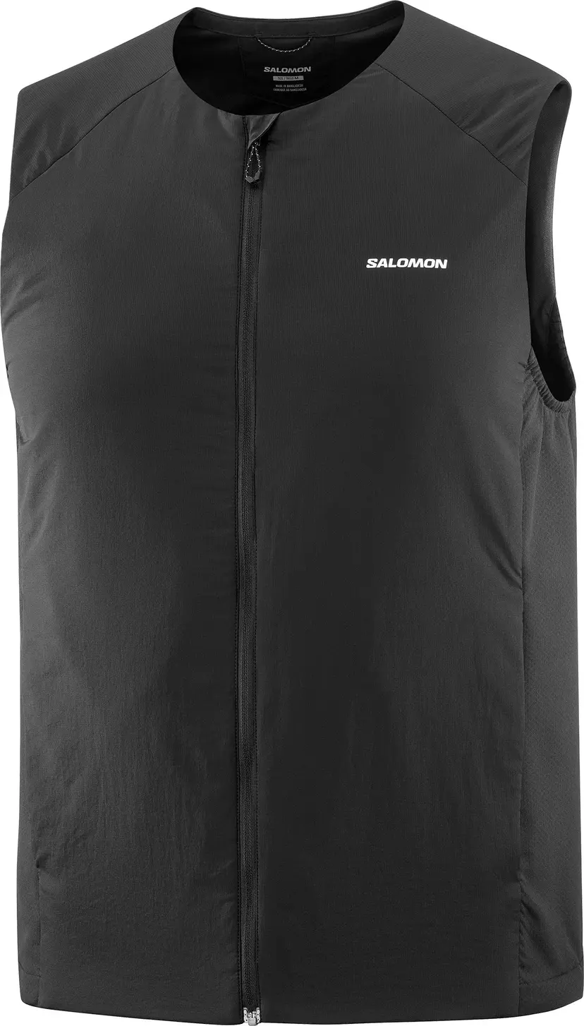 Salomon Salomon Men's Mountain Flex Hybrid Vest Deep Black