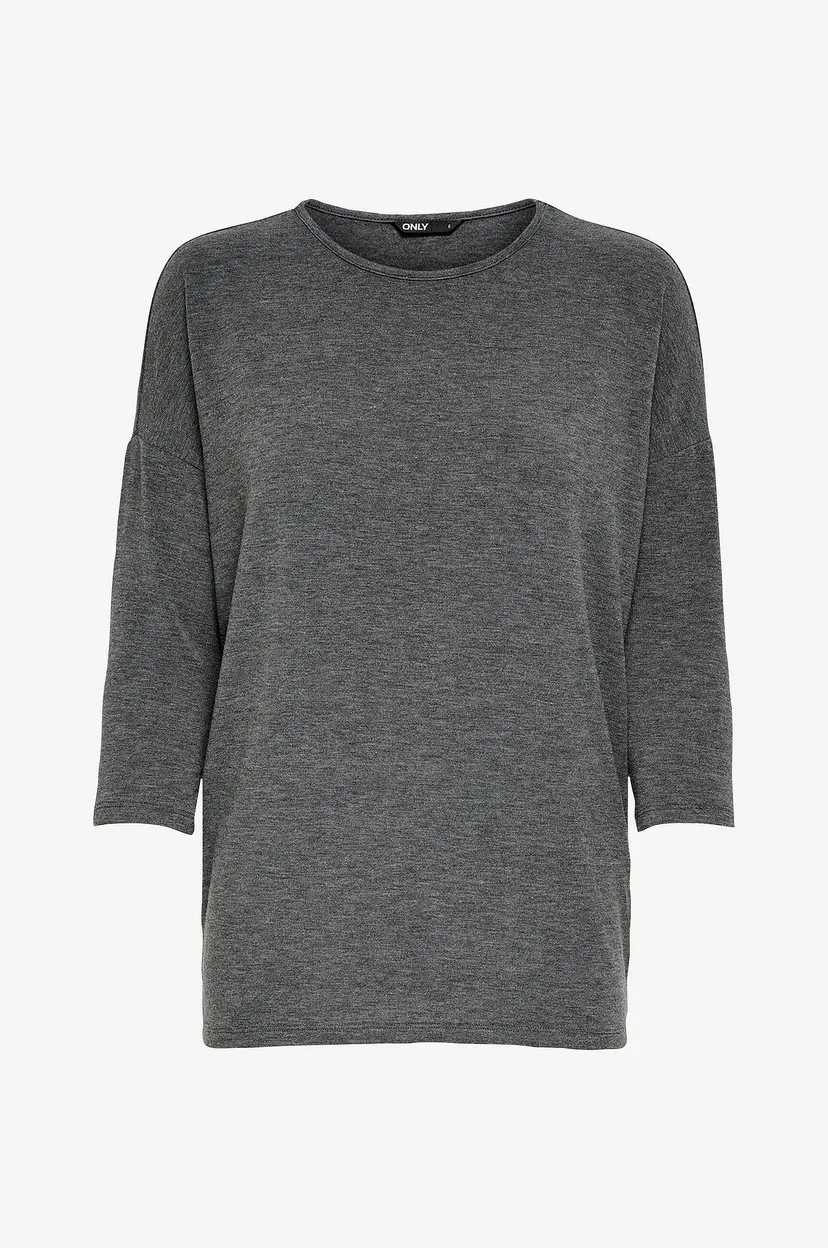 ONLY Topp onlGlamour 3/4 - Grå